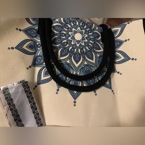 New Canvas Tote Beach Bag Canvas Pocket Tote Bags Bohemia style Bag (J18)